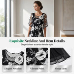 Rochie din șifon cu imprimeu floral