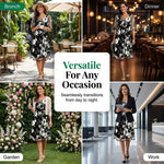 Rochie din șifon cu imprimeu floral