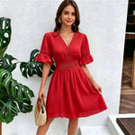 Rochie Elegantă cu Dantelă