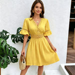 Rochie Elegantă cu Dantelă