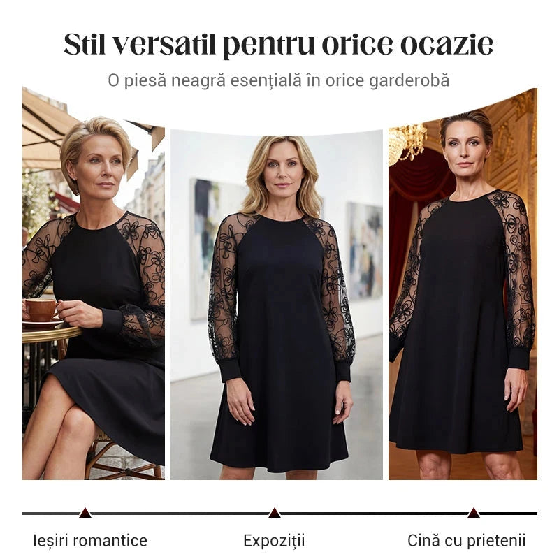 Rochie Elegantă Din Dantelă