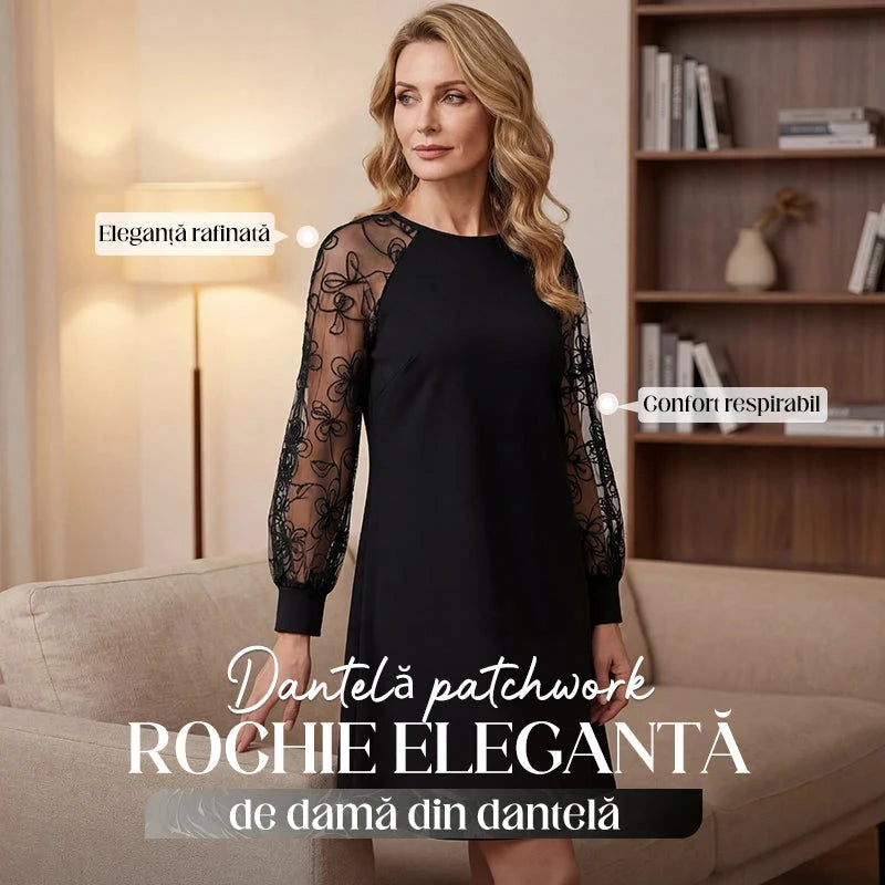 Rochie Elegantă Din Dantelă