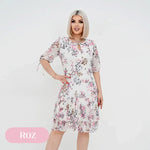 🌸 Rochie elegantă plisată