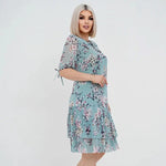 🌸 Rochie elegantă plisată