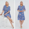 🌸 Rochie elegantă plisată