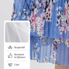 🌸 Rochie elegantă plisată