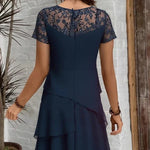 Rochie Midi Din Dantelă