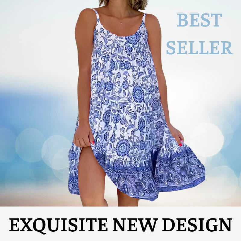Rochie florală aerisită și lejeră🏝️