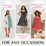 Rochie florală aerisită și lejeră🏝️