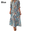 Rochie florală de vară cu decolteu în inimă