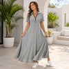 Rochie Maxi Casual cu Fermoar