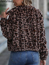 Jachetă Plusată Leopard De Iarnă