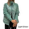 Jacheta Femei Patchwork Knit