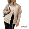 Jacheta Femei Patchwork Knit