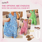 👗 Rochie cu imprimeu floral și decolteu ascuțit