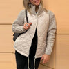 Jacheta Femei Patchwork Knit