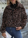 Jachetă Plusată Leopard De Iarnă