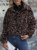 Jachetă Plusată Leopard De Iarnă