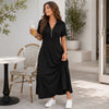 Rochie Maxi Casual cu Fermoar