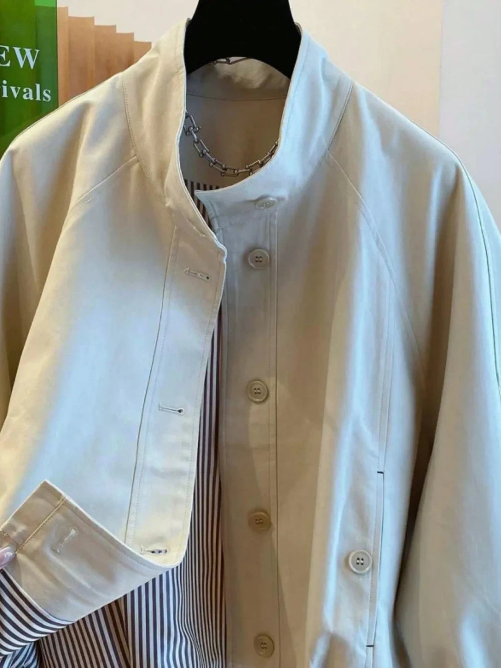 Palton scurt casual dungi